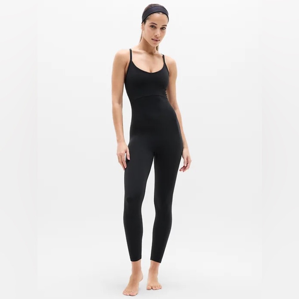 Year of Ours Black Full-Length Jumpsuit Leggings